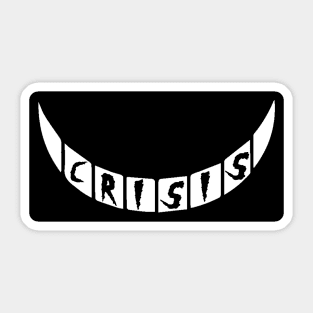 Crisis Smile Logo Sticker